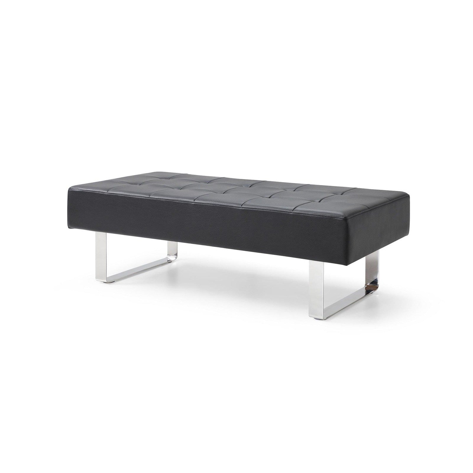 Whiteline Modern Living Miami Bench Black