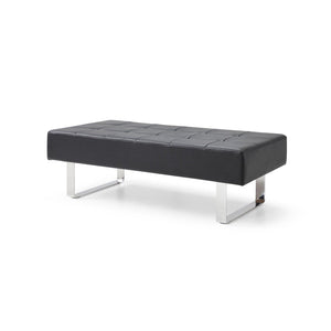 Whiteline Modern Living Miami Bench Black