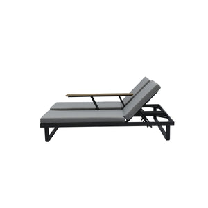 Whiteline Modern Living Sandy Double Lounge Chair