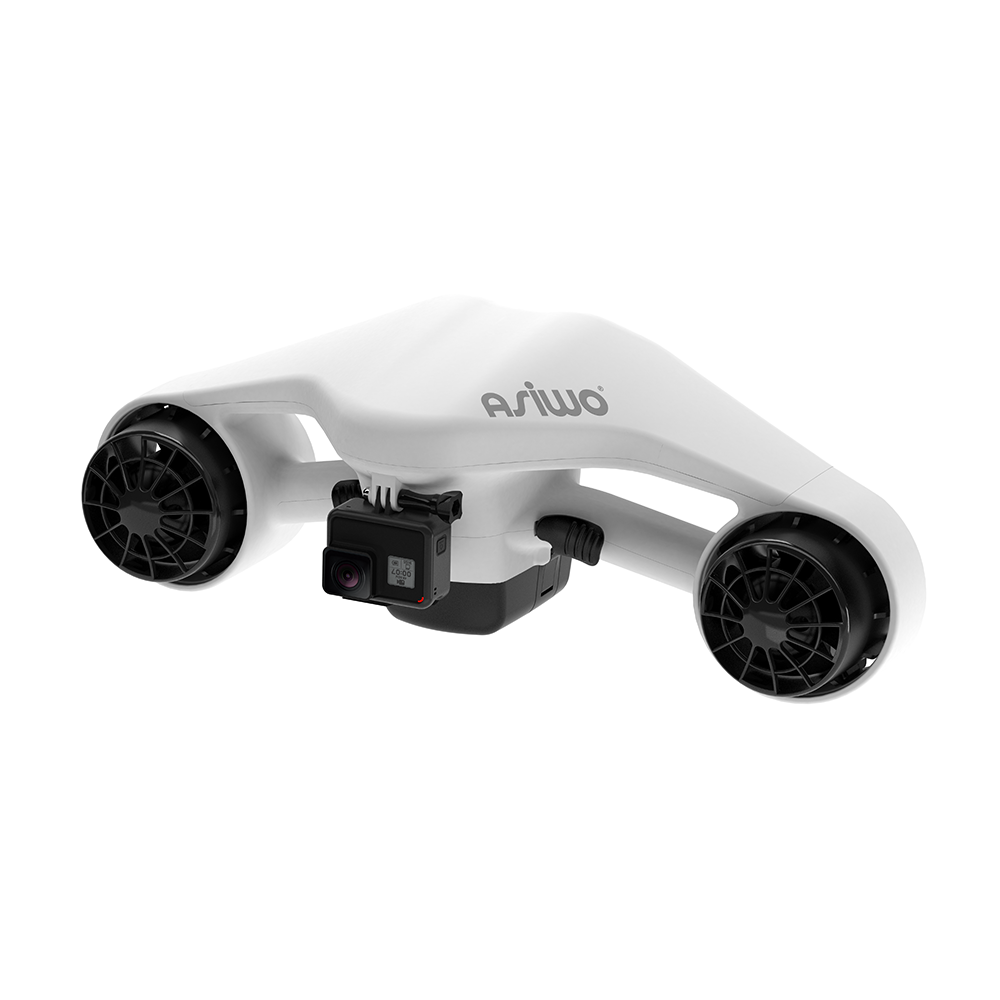 ASIWO Manta Sea Scooter - 40M Underwater Scooter with 3-Speed Compatible with Camera