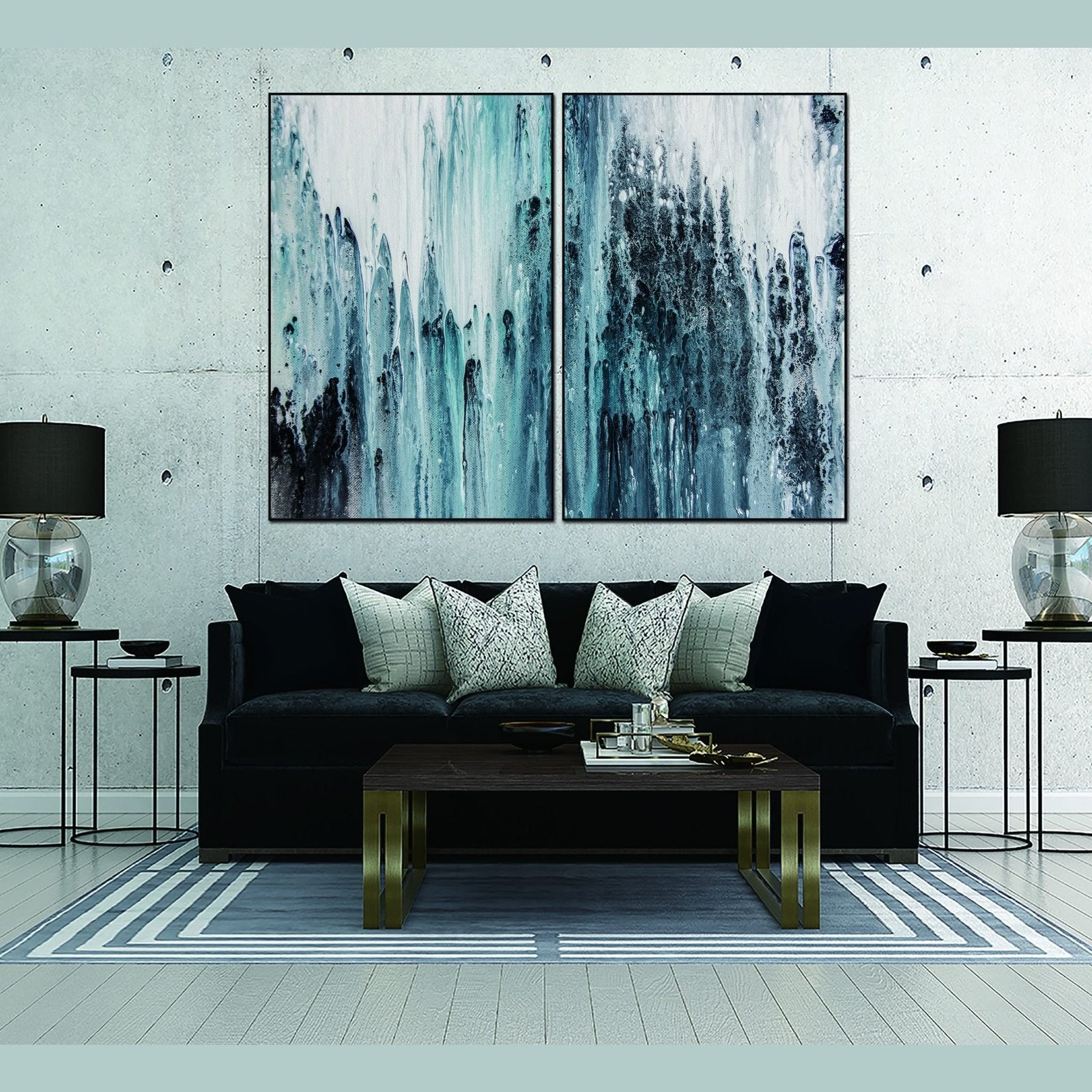 Whiteline Modern Living Zelda Canvas