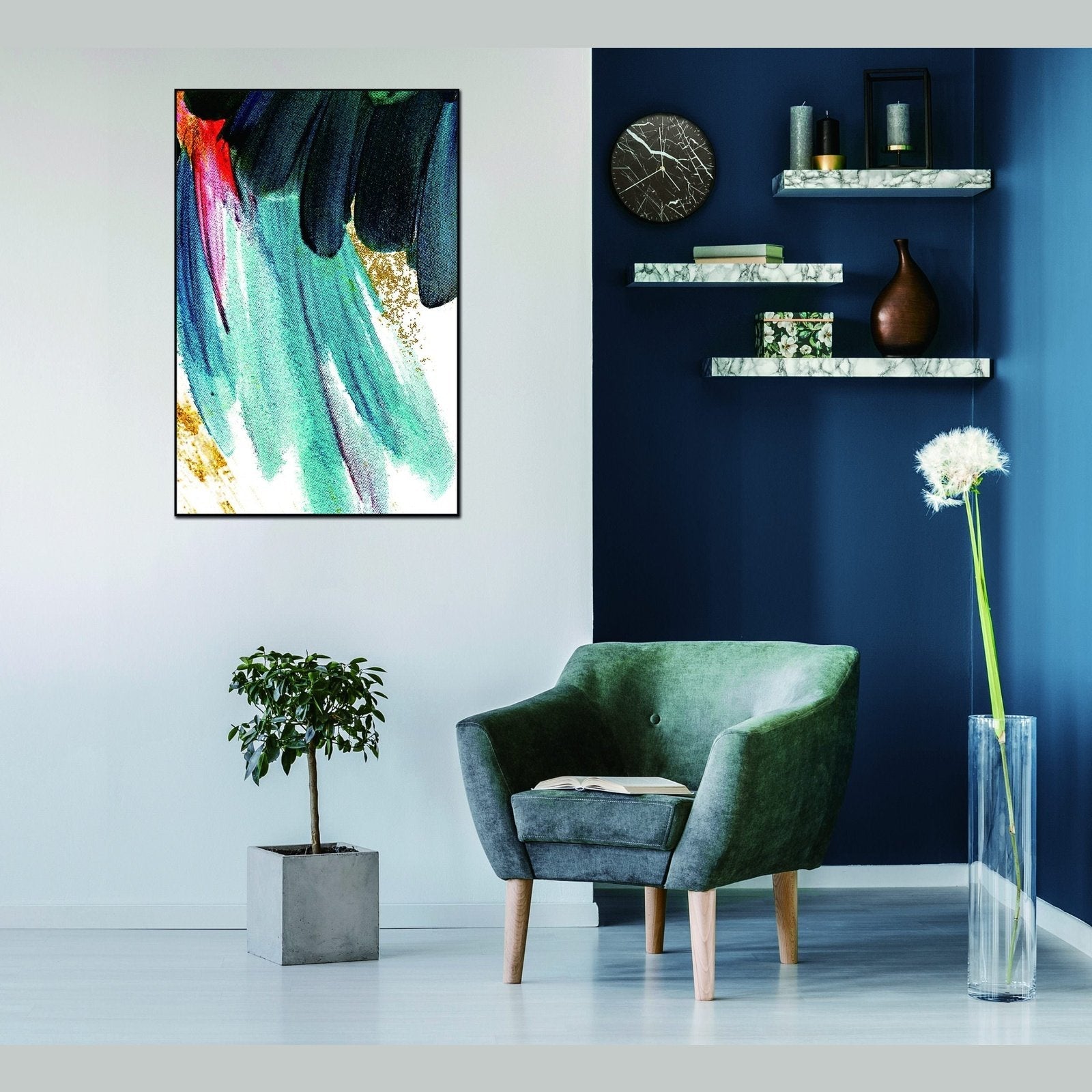 Whiteline Modern Living Livia Canvas