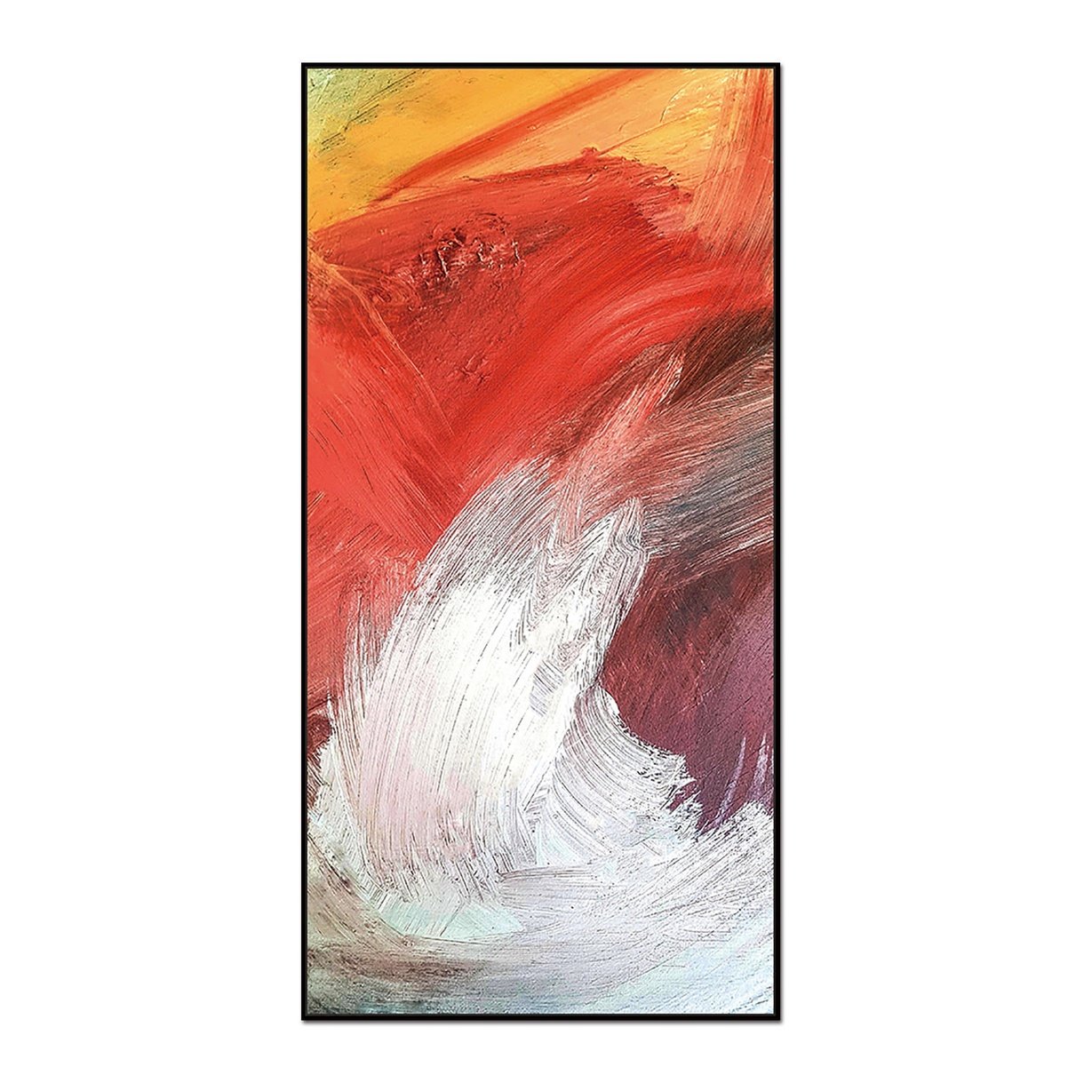 Whiteline Modern Living Flame Canvas