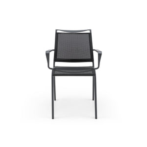 Whiteline Modern Living Aloha Outdoor Dining Armchair