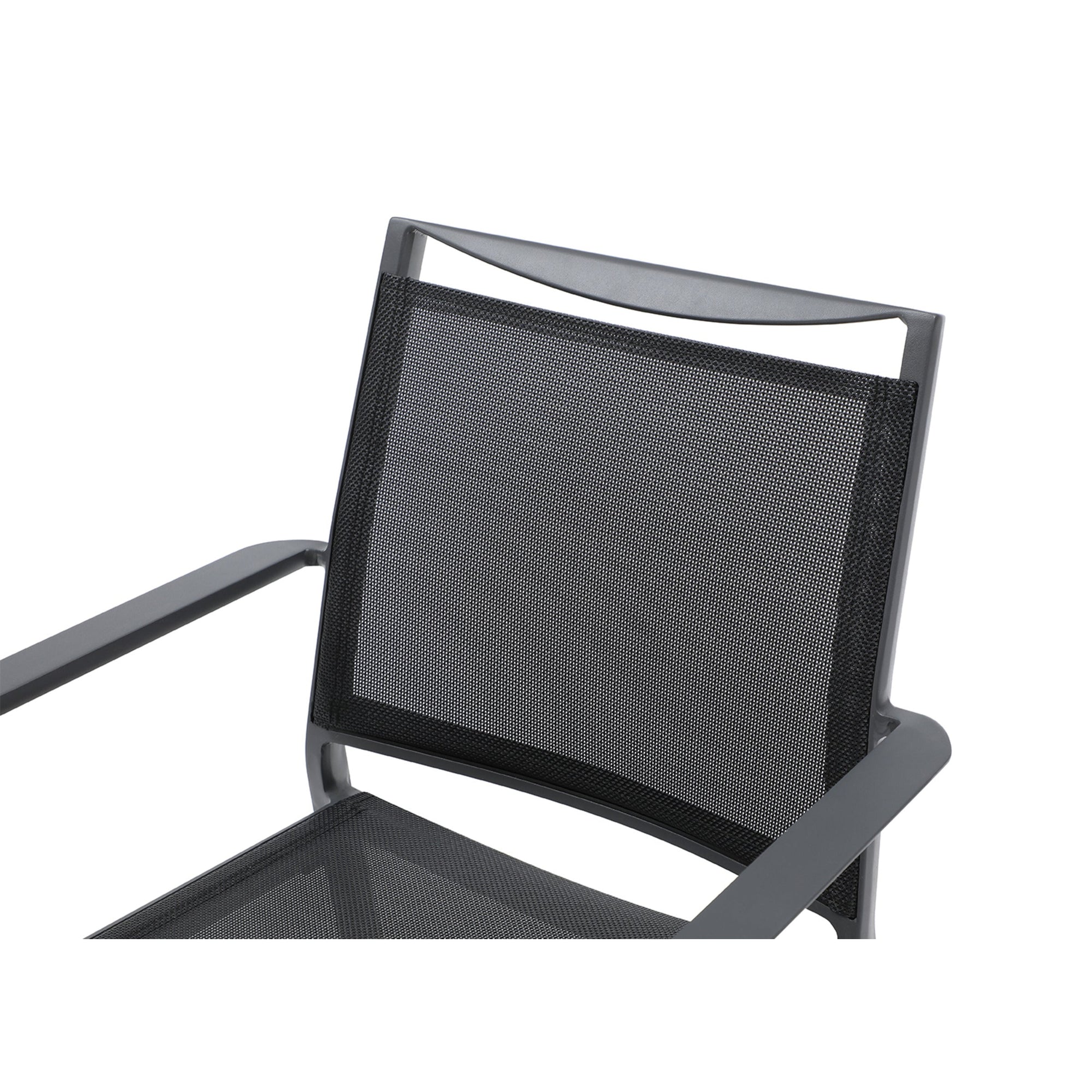 Whiteline Modern Living Aloha Outdoor Dining Armchair
