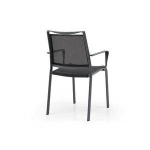 Whiteline Modern Living Aloha Outdoor Dining Armchair