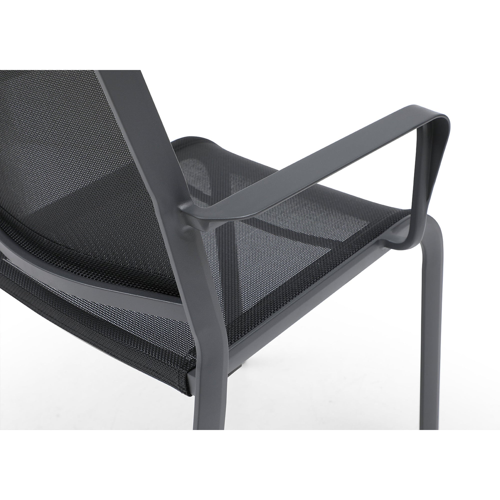 Whiteline Modern Living Aloha Outdoor Dining Armchair