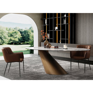 Whiteline Modern Living Alondra Dining Table