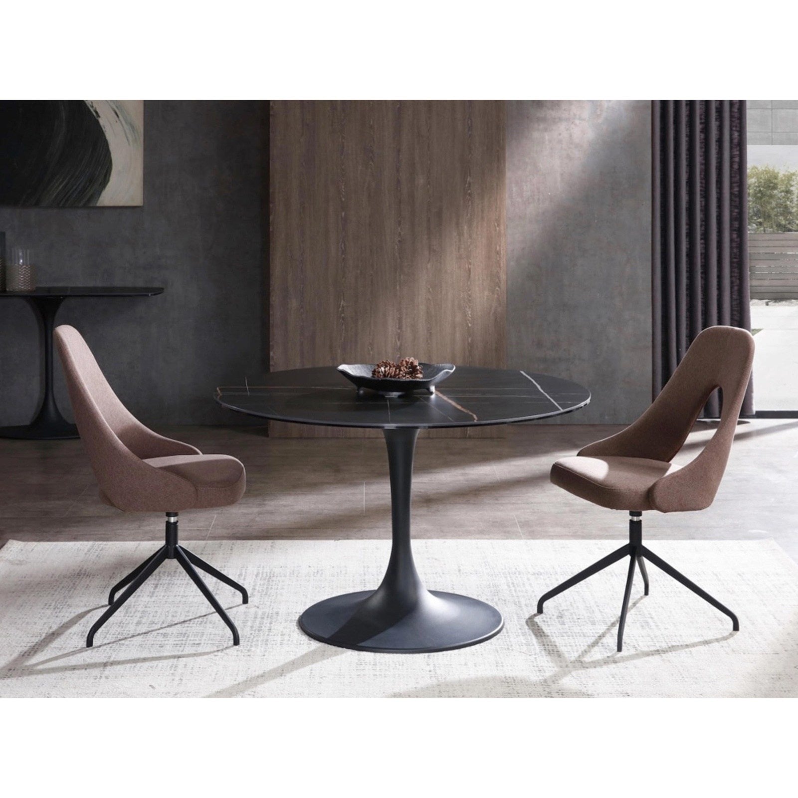 Whiteline Modern Living Amarosa Dining Table
