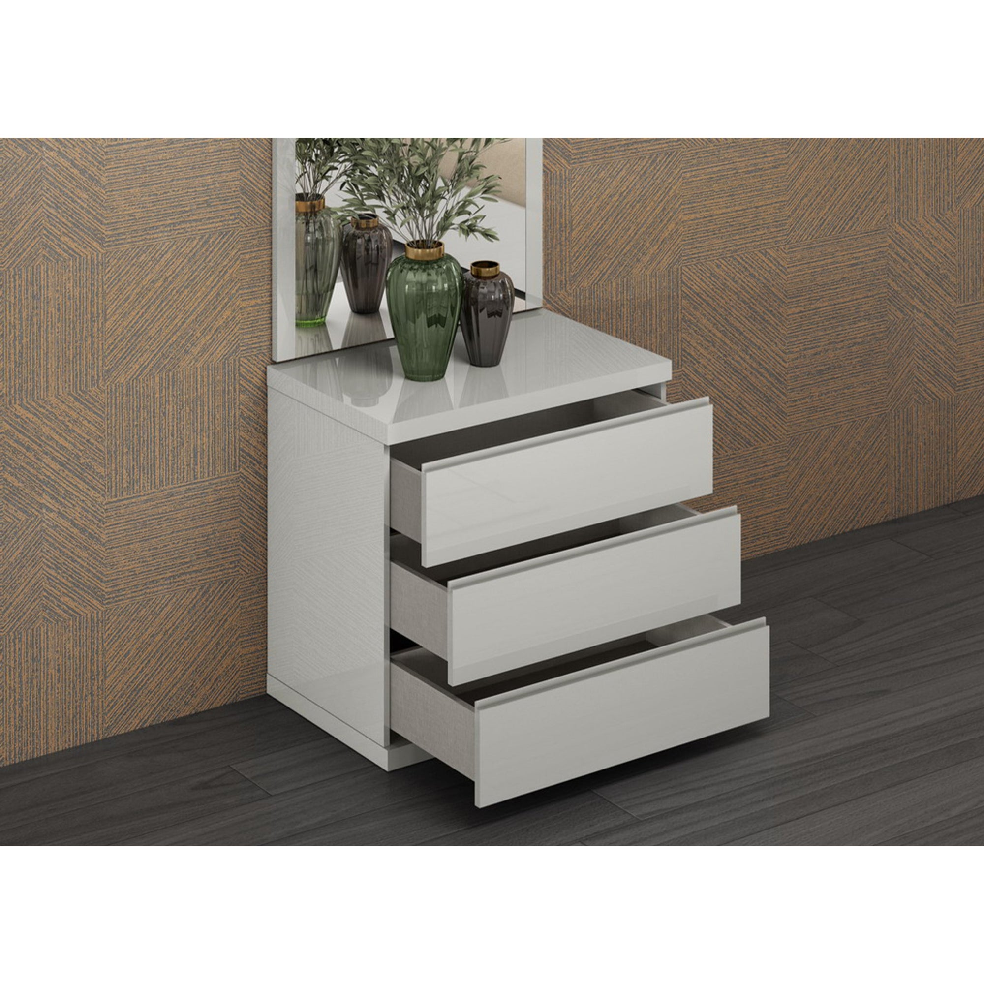 Whiteline Modern Living Anna Single Dresser