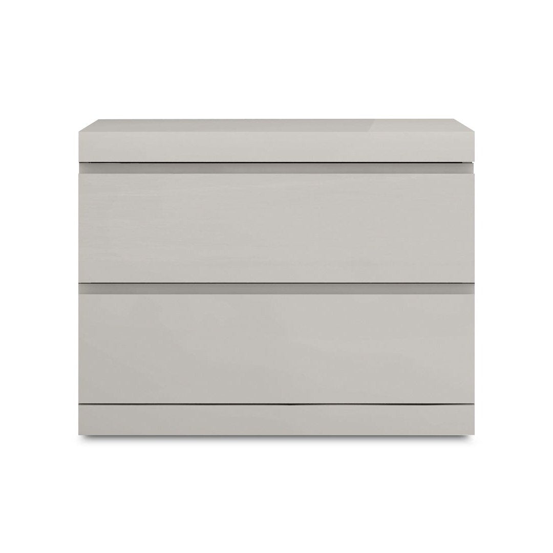 Whiteline Modern Living Anna Small Nightstand