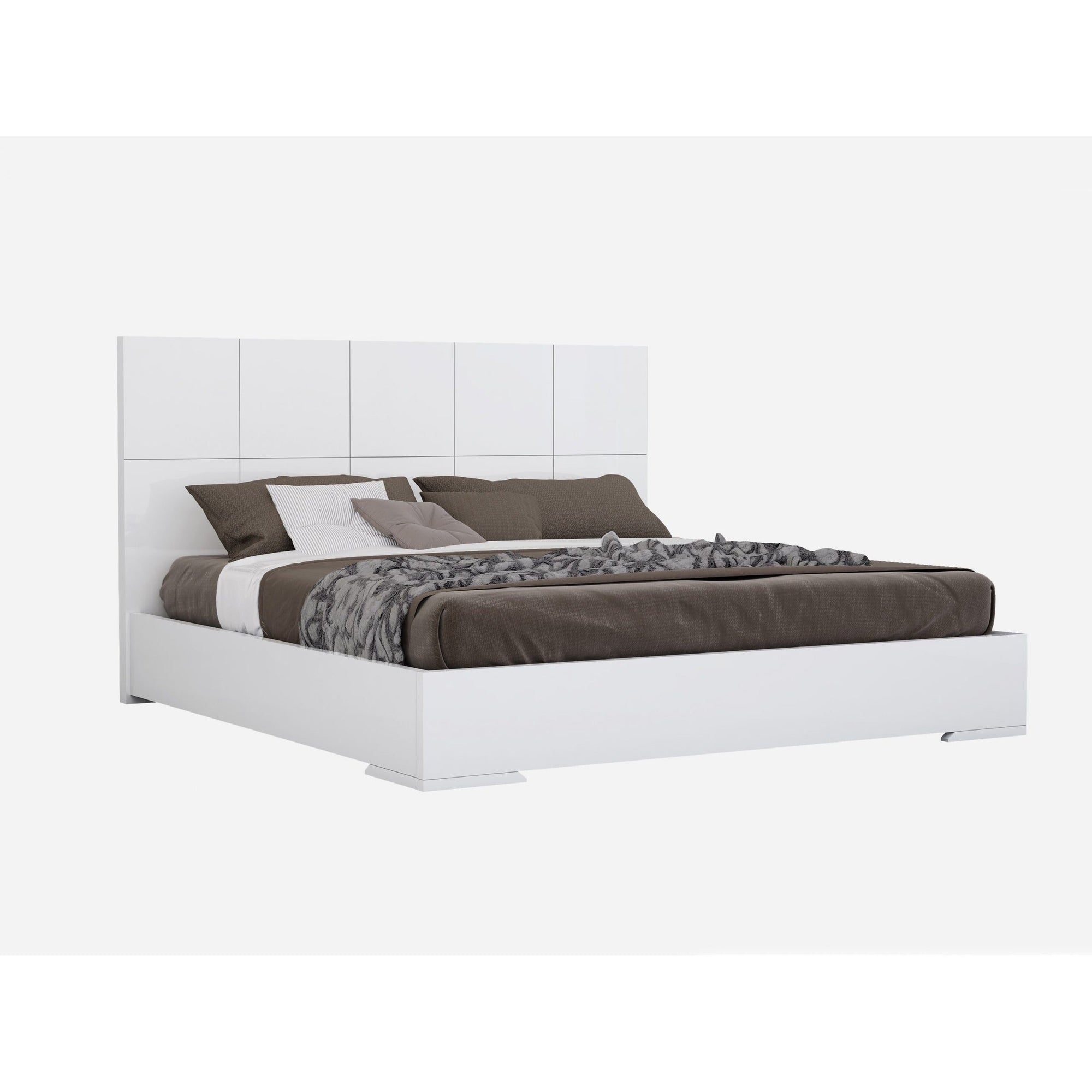 Whiteline Modern Living Anna King Bed