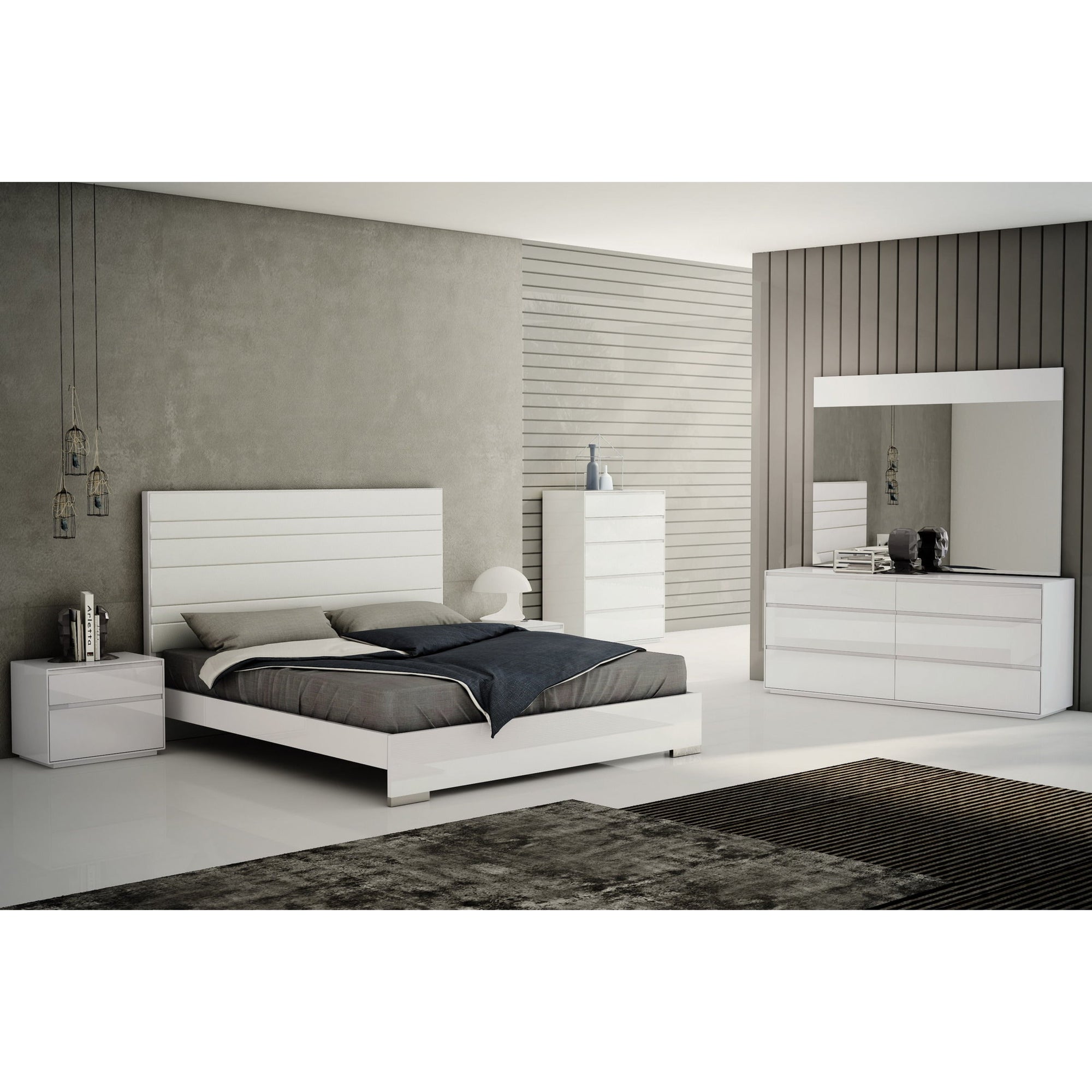Whiteline Modern Living Malibu Nightstand
