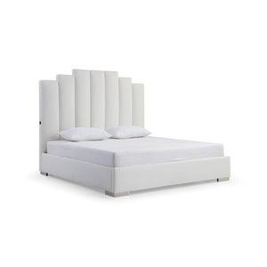 Whiteline Modern Living Jordan King Bed White