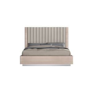 Whiteline Modern Living Waves Queen Bed
