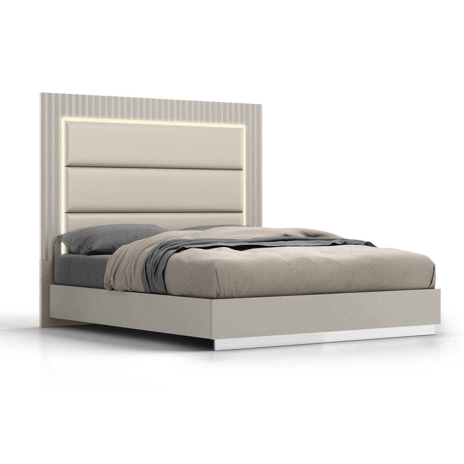 Whiteline Modern Living Chloe King Bed