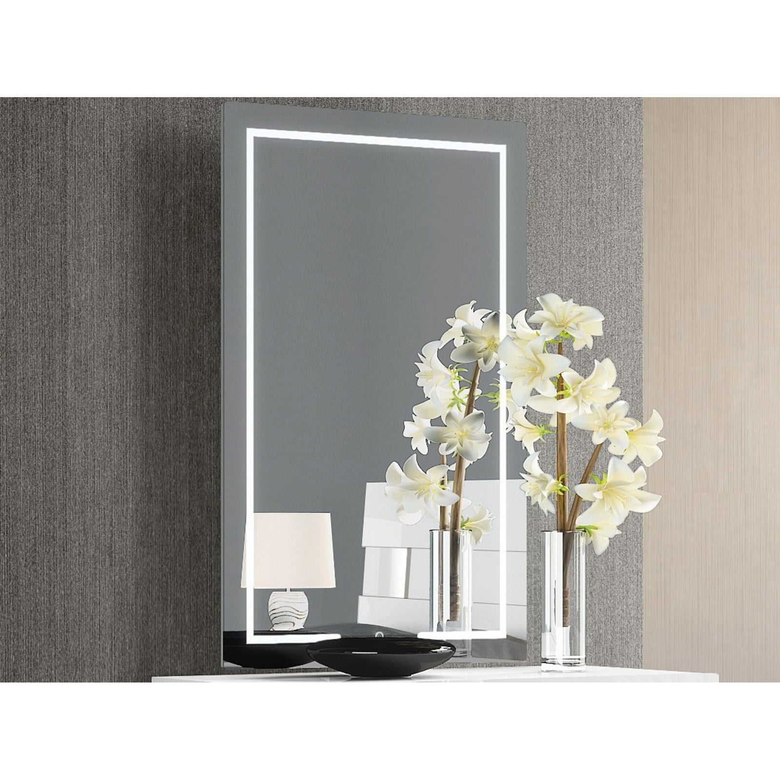 Whiteline Modern Living Brett Mirror