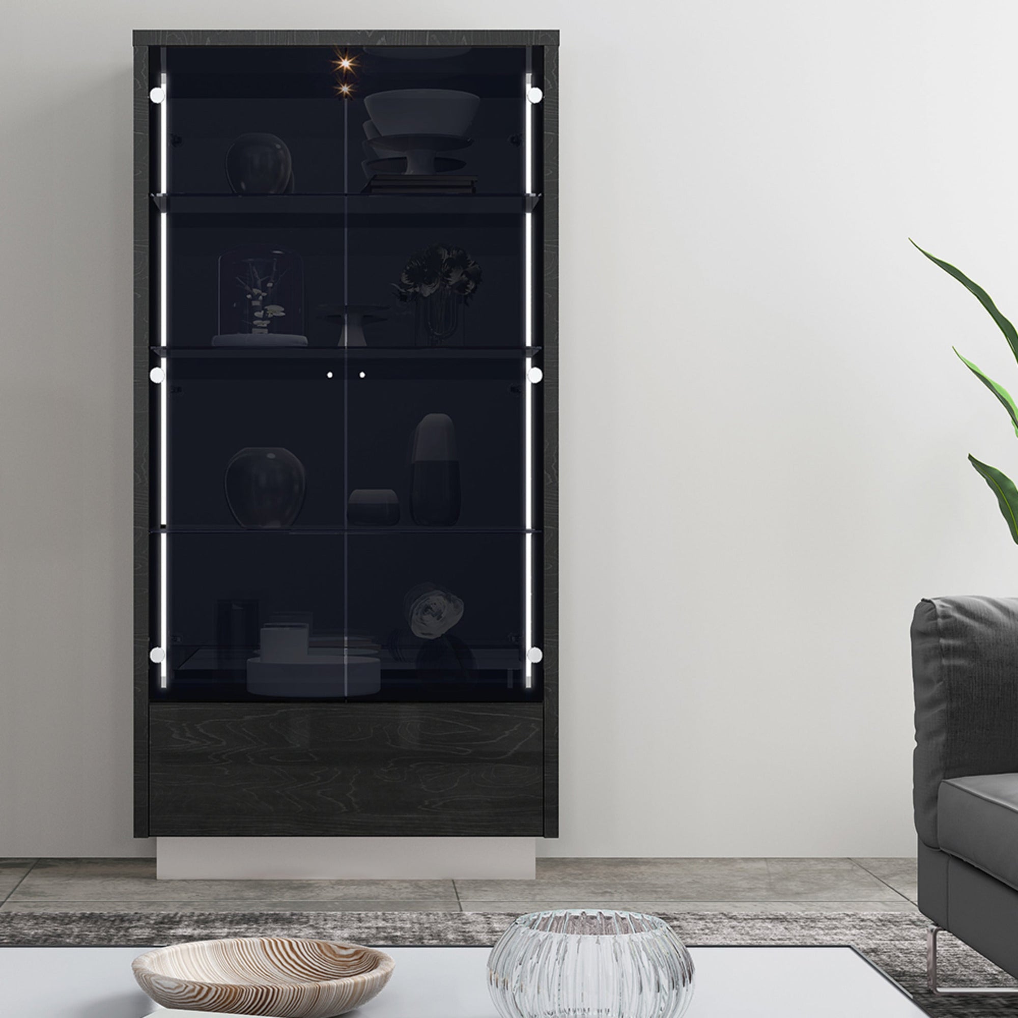 Whiteline Modern Living Los Angeles Vitrine