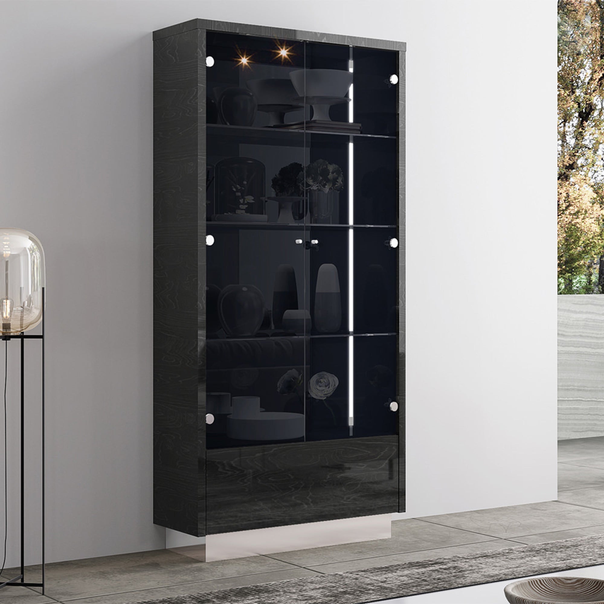 Whiteline Modern Living Los Angeles Vitrine