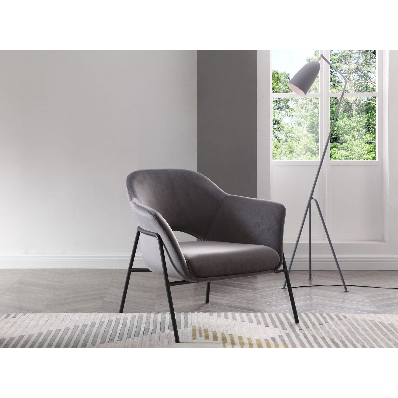 Whiteline Modern Living Karla Leisure Chair