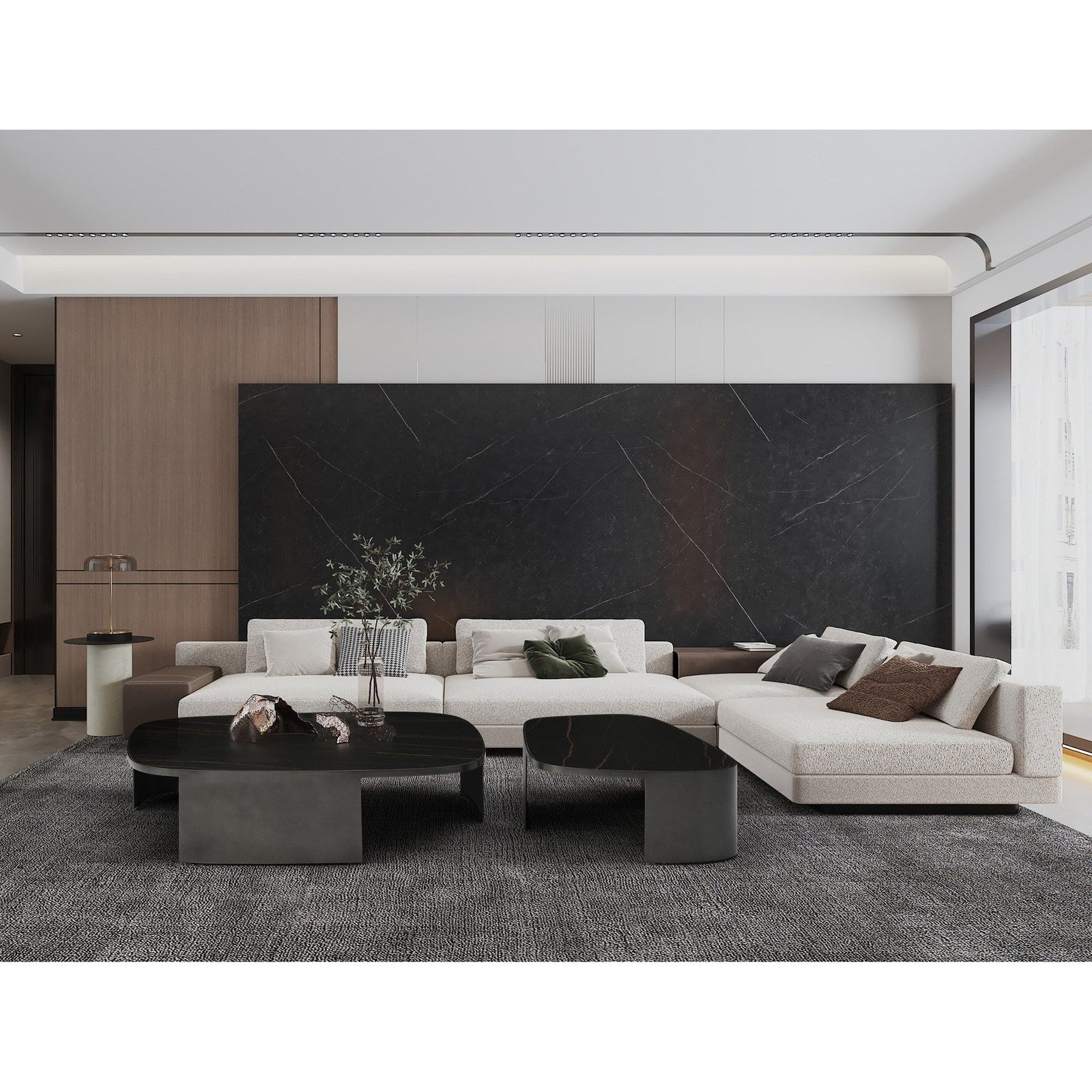Whiteline Modern Living Tori Large Coffee Table