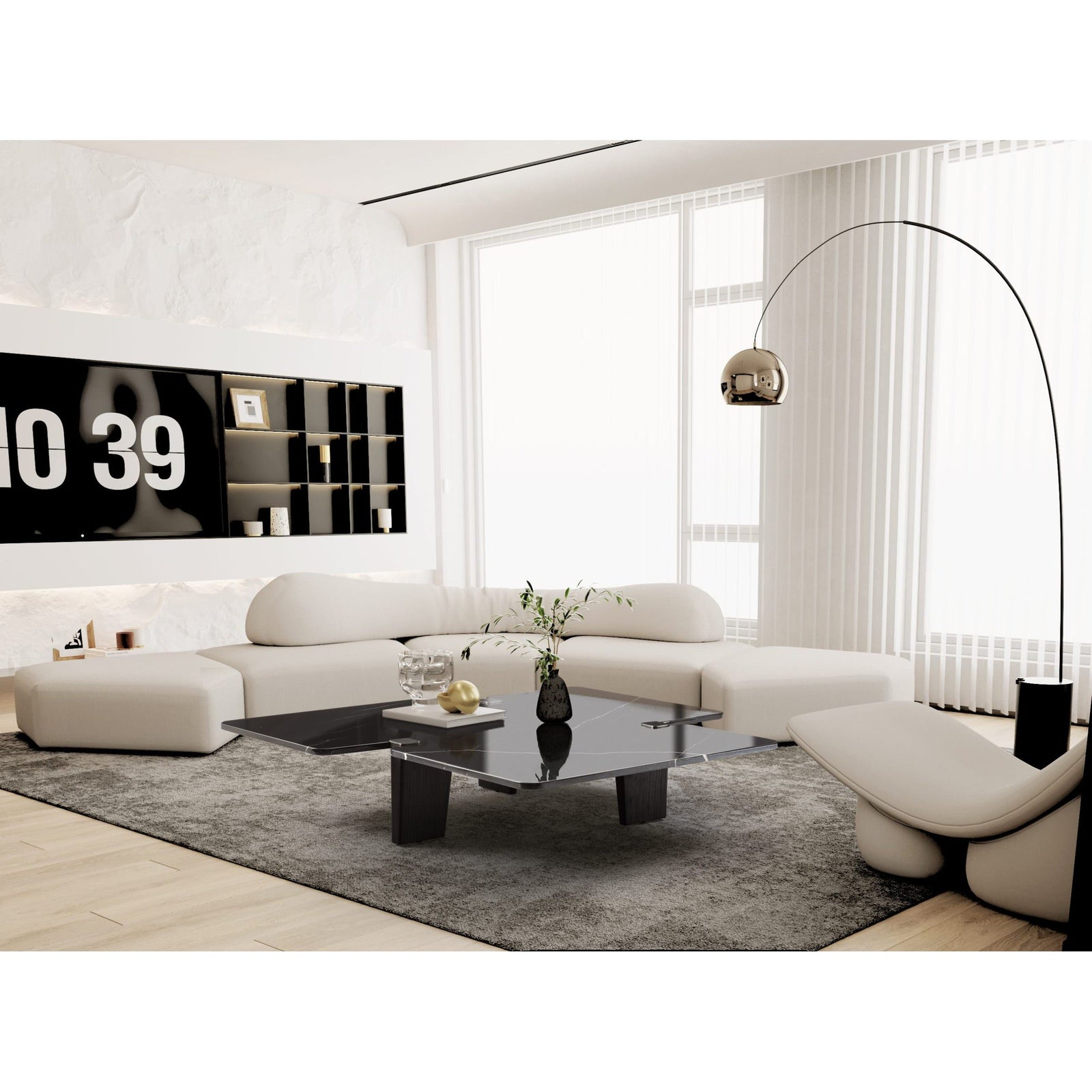 Whiteline Modern Living Amora Coffee Table