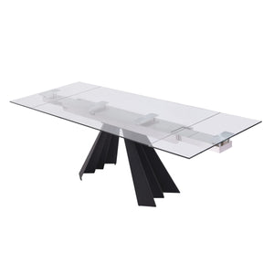 Whiteline Modern Living Chicago Extendable Dining Table