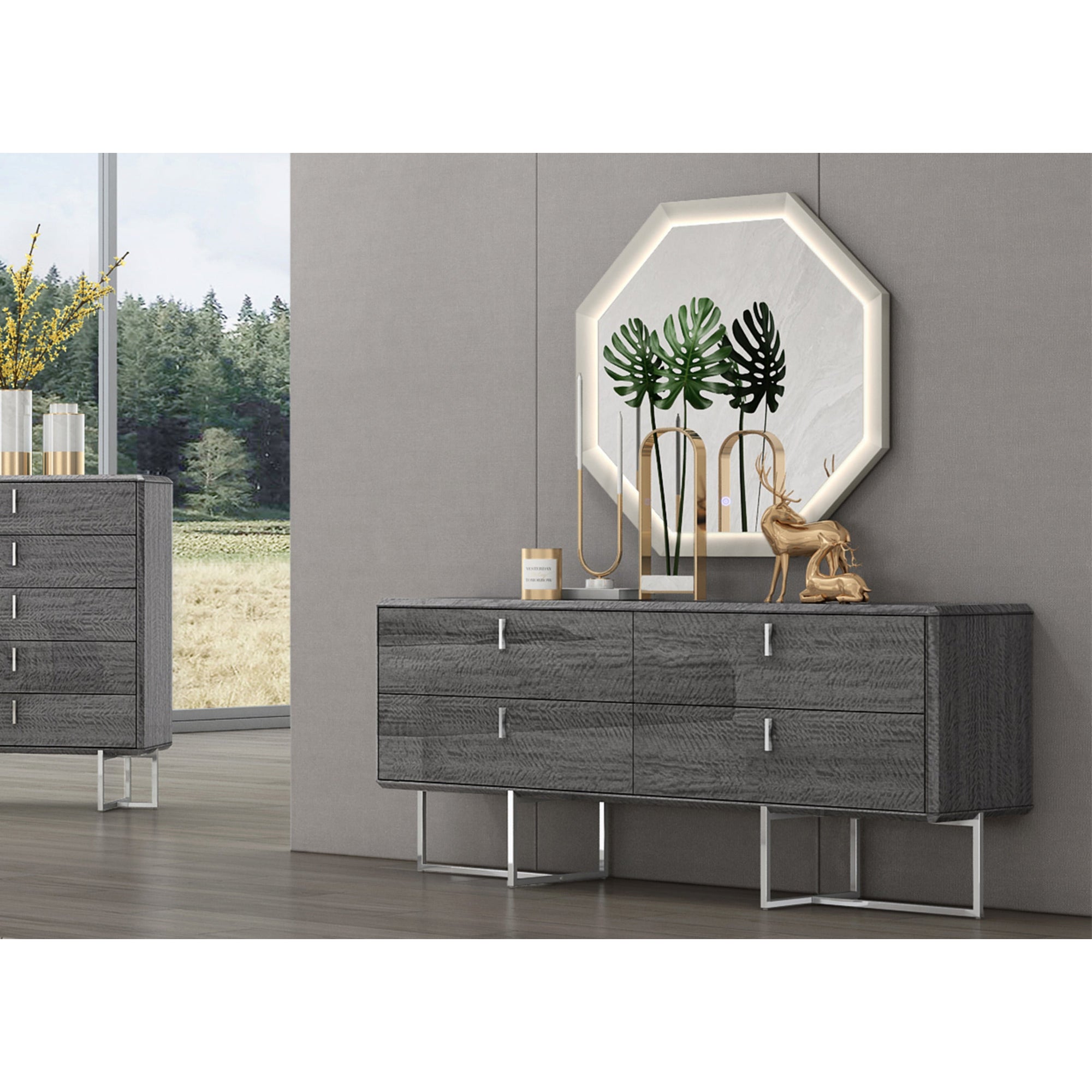 Whiteline Modern Living Chloe Dresser