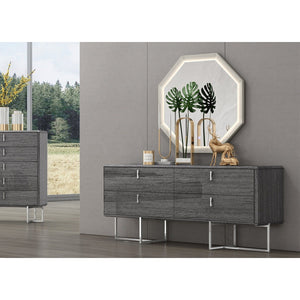 Whiteline Modern Living Chloe Hexagonal Mirror