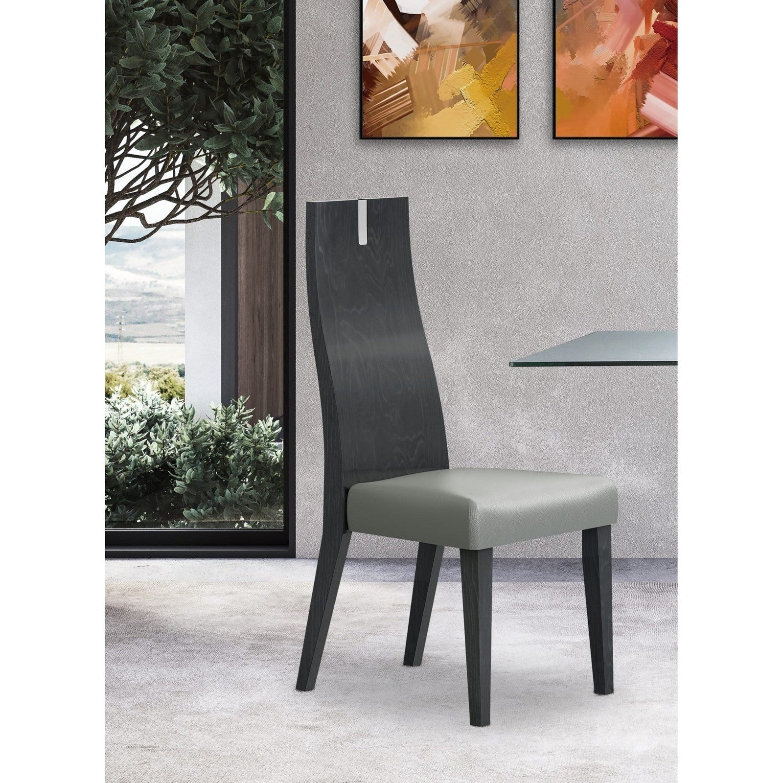 Whiteline Modern Living Los Angeles Dining Chair