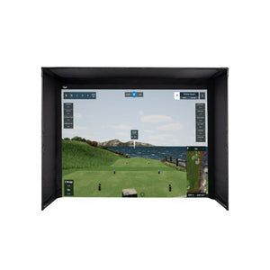 Carl's Place DIY C-Series Golf Simulator Enclosure Kit with Impact Screen
