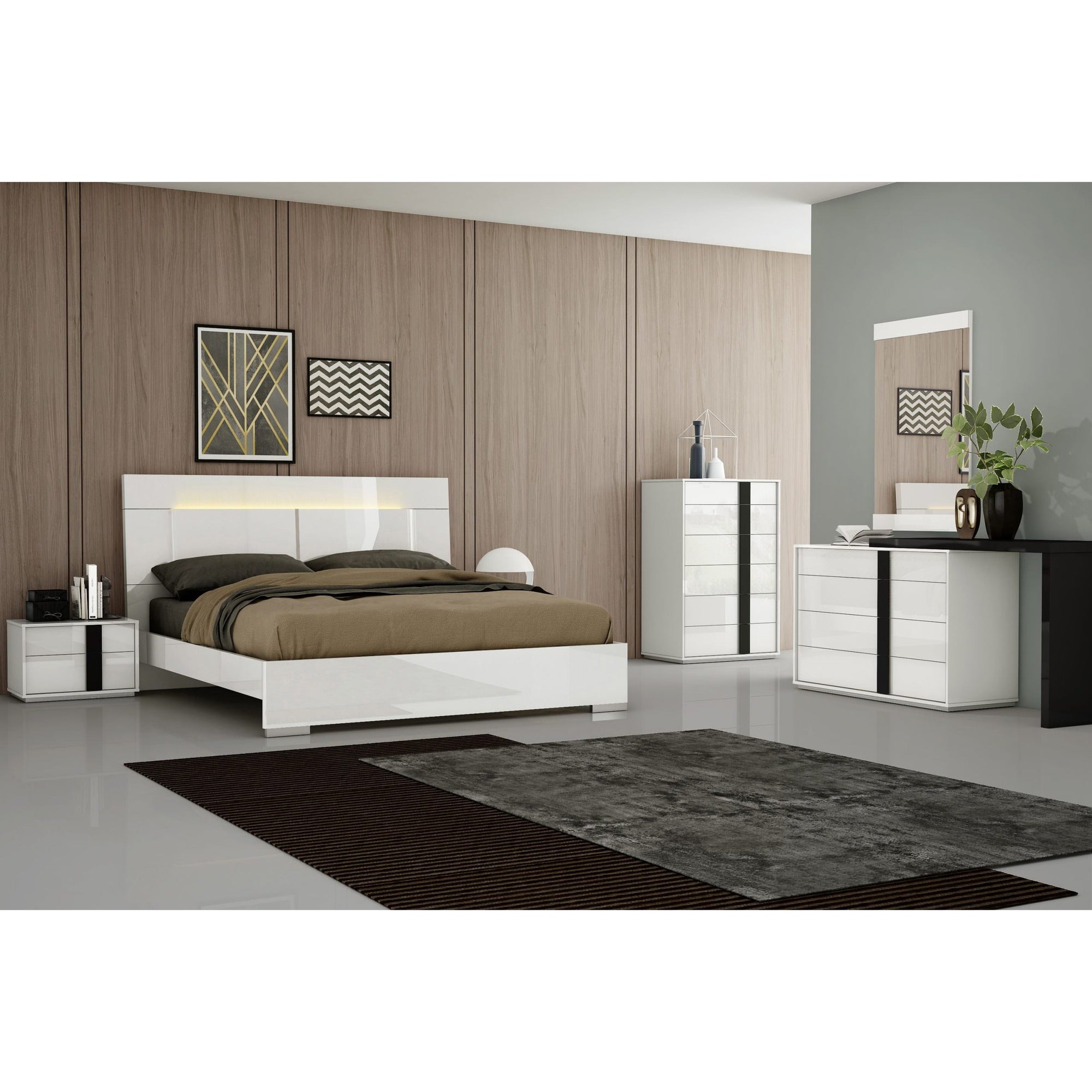 Whiteline Modern Living Kimberly Dresser Extension