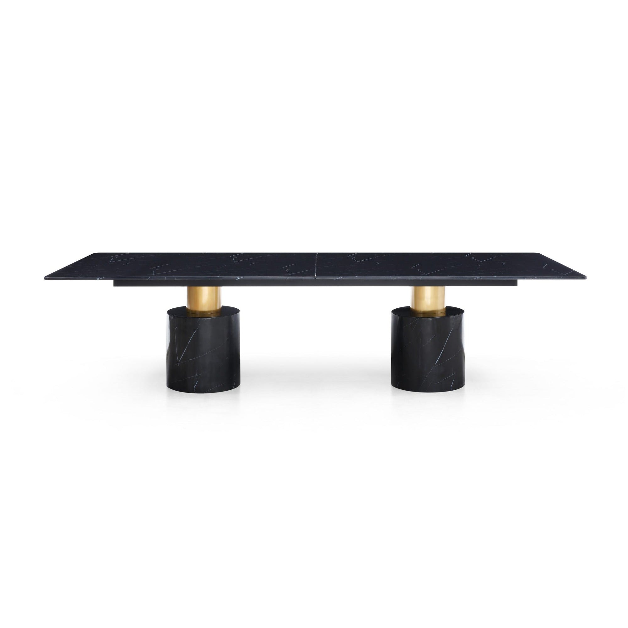 Whiteline Modern Living Geneva Dining Table Cylinder
