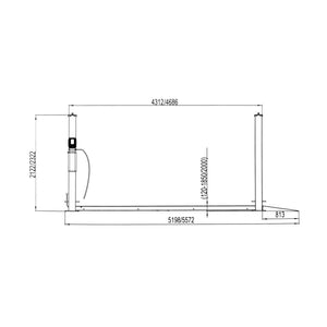 Car Hoist 4Ton Four Post Car Parking Lift