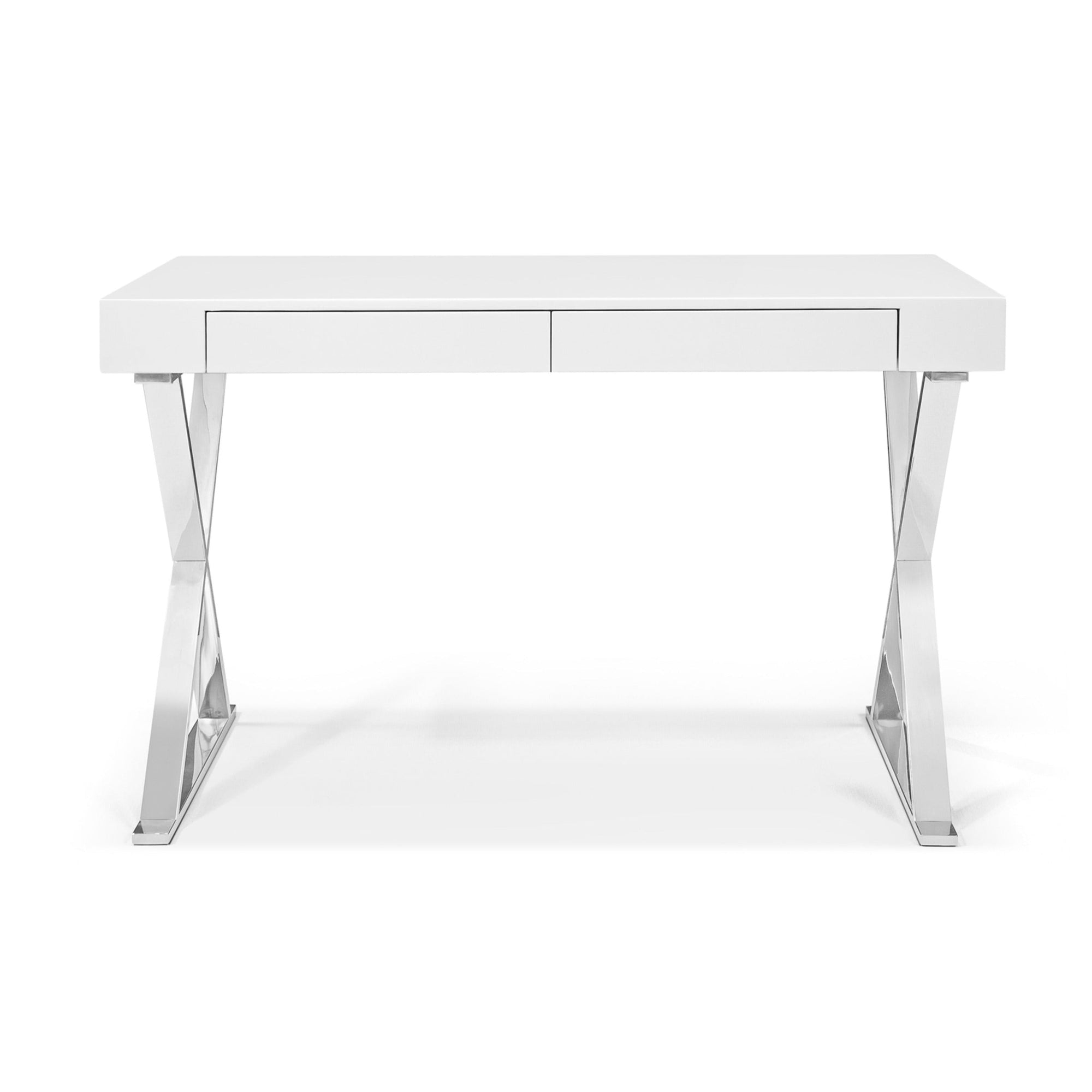 Whiteline Modern Living Elm Desk Large