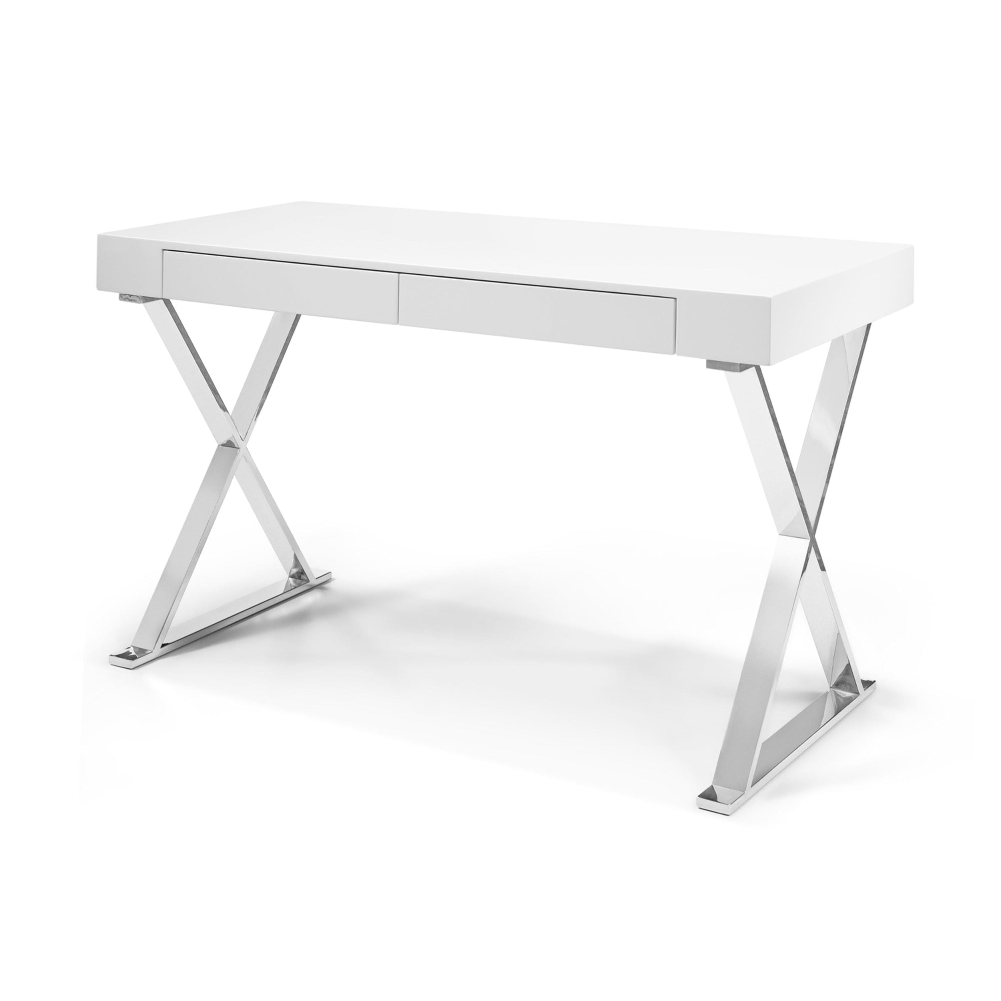 Whiteline Modern Living Elm Desk Large