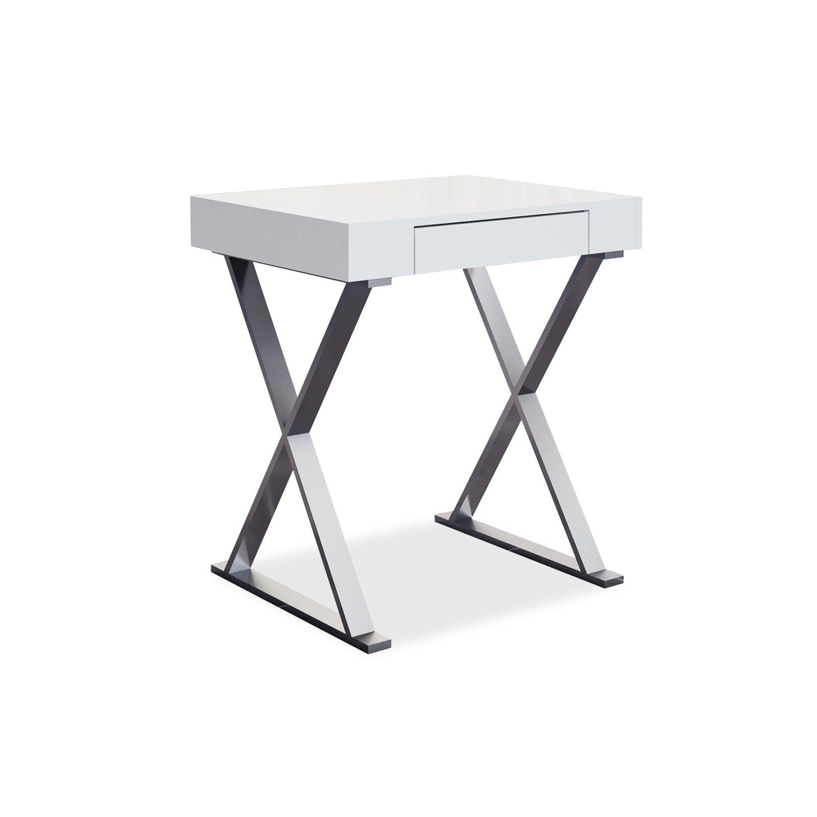 Whiteline Modern Living Elm Desk Small