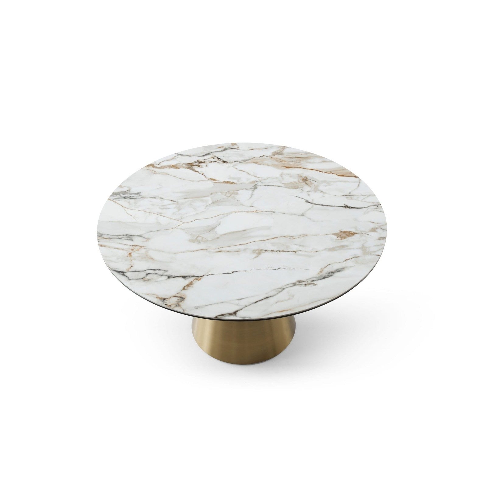 Whiteline Modern Living Charlotte Round Dining Table