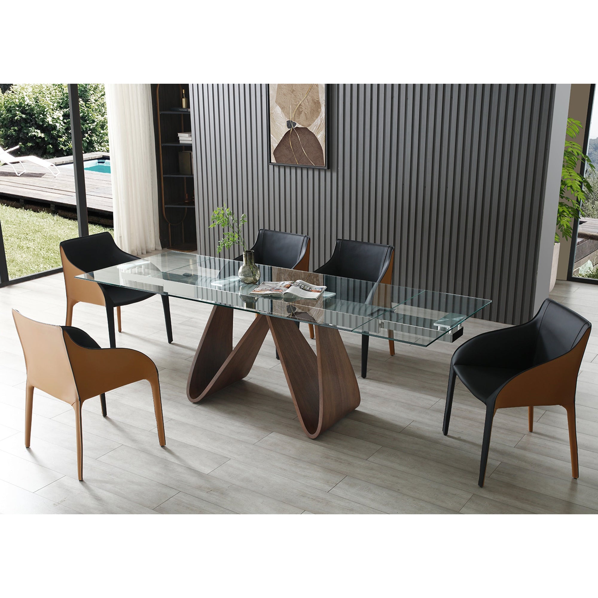 Whiteline Modern Living Emory Dining Armchair