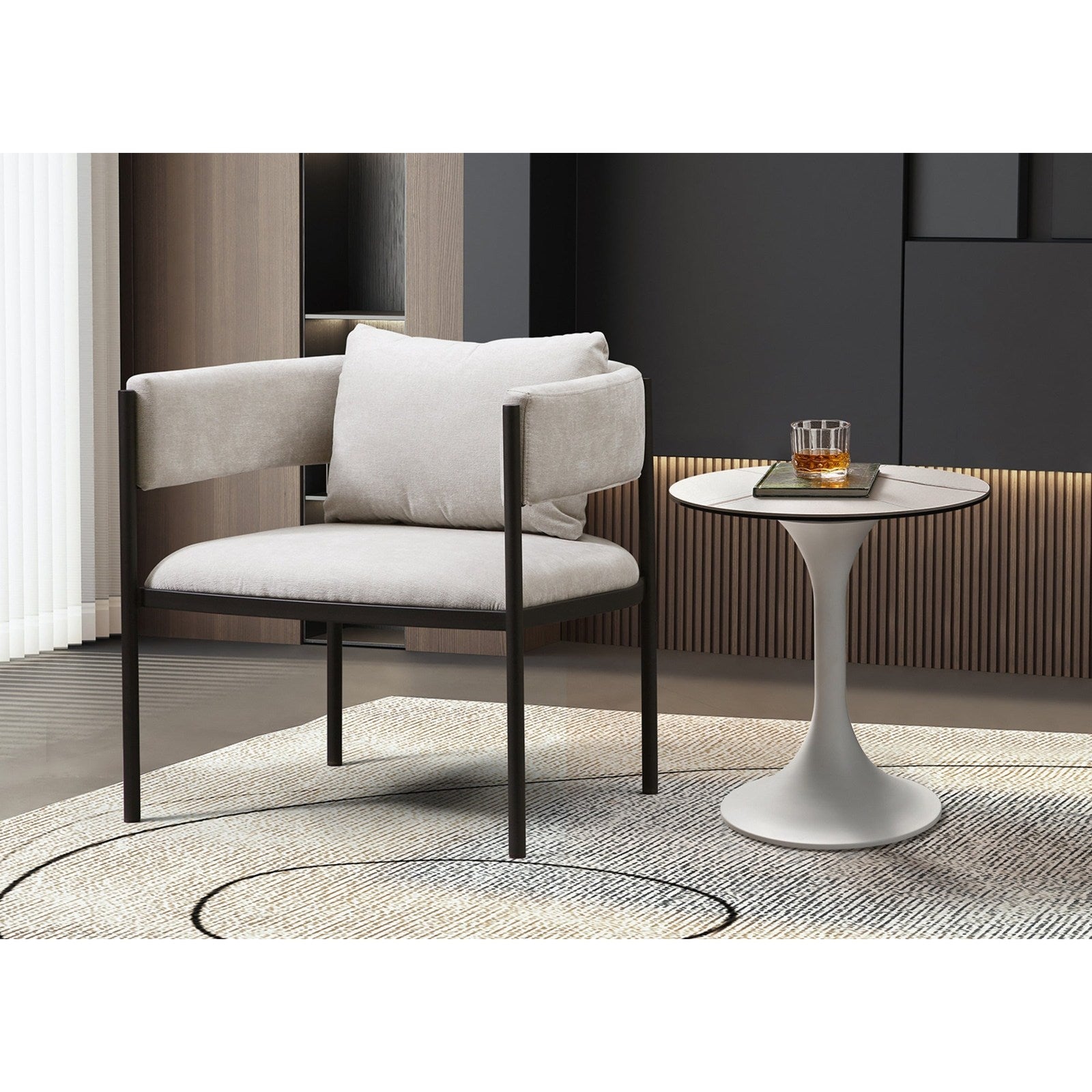 Whiteline Modern Living Envie Accent Chair