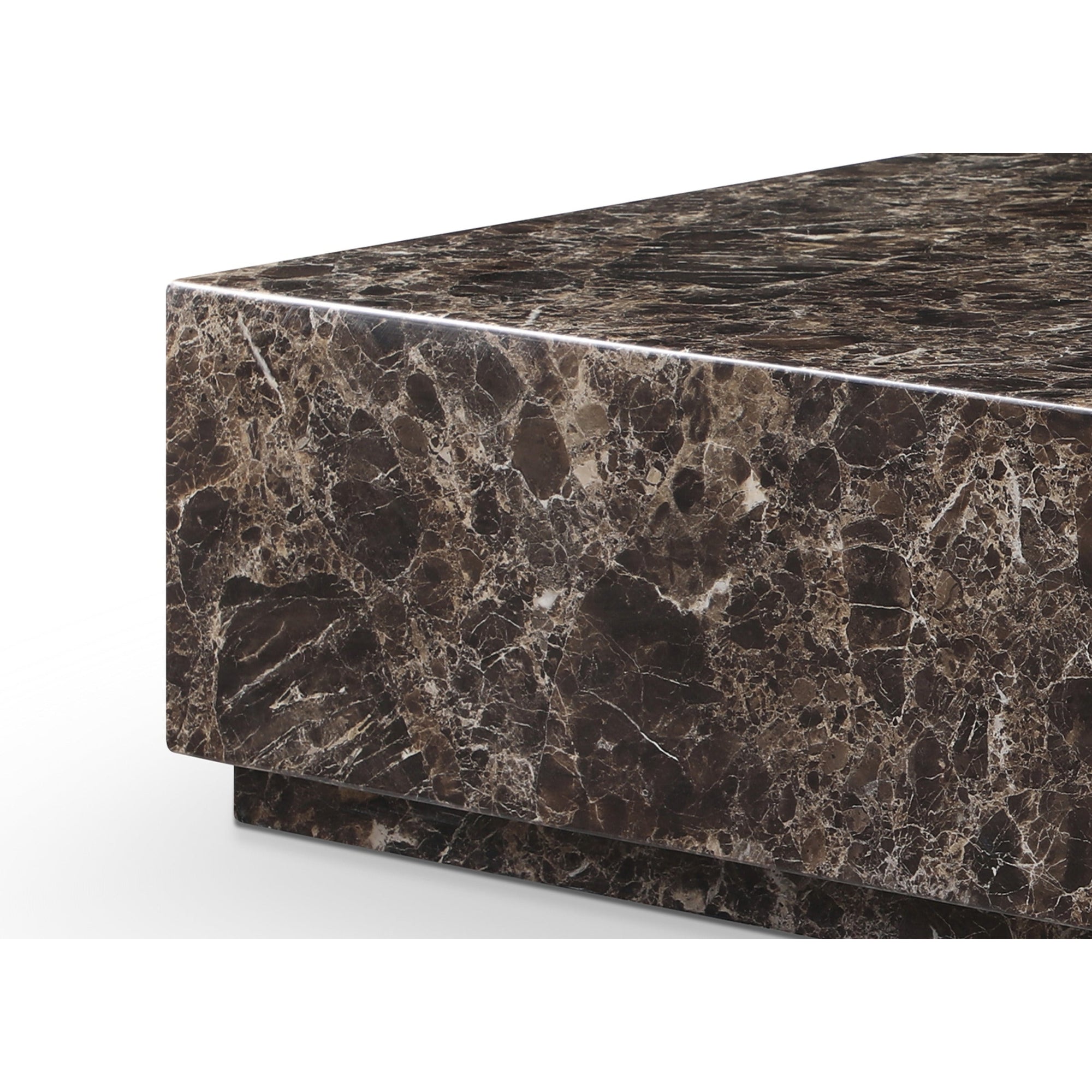 Whiteline Modern Living Iris Rectangle Coffee Table