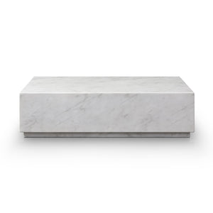 Whiteline Modern Living Iris Rectangle Coffee Table