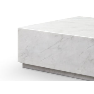 Whiteline Modern Living Iris Rectangle Coffee Table