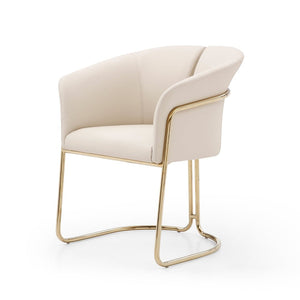 Whiteline Modern Living Jolie Dining Armchair