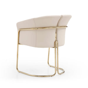 Whiteline Modern Living Jolie Dining Armchair