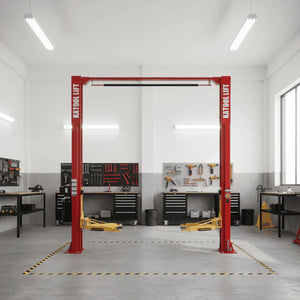 Katool 11000 lbs. Clear Floor Two Post Lift