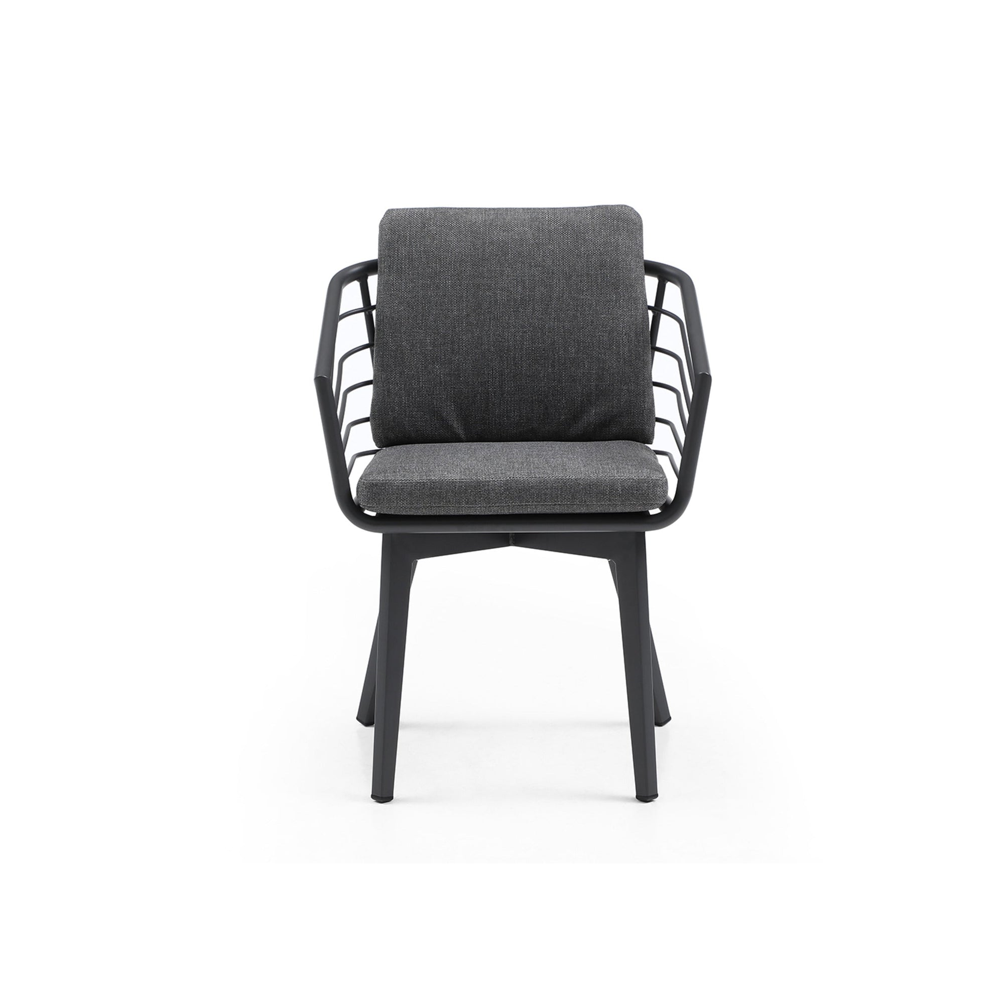 Whiteline Modern Living Kassey Outdoor Dining Amrchair