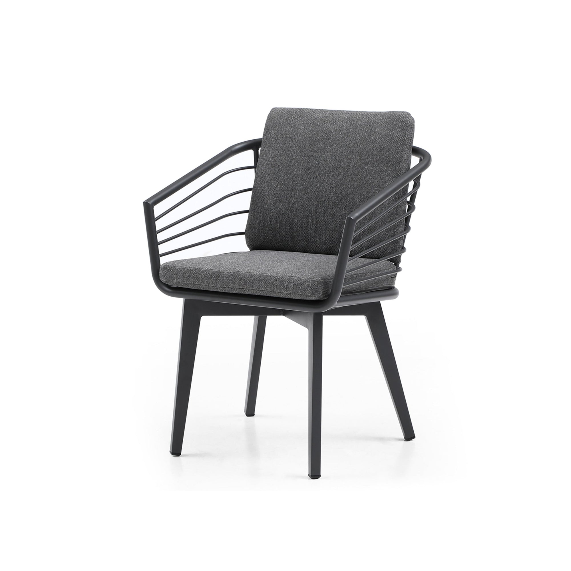 Whiteline Modern Living Kassey Outdoor Dining Amrchair