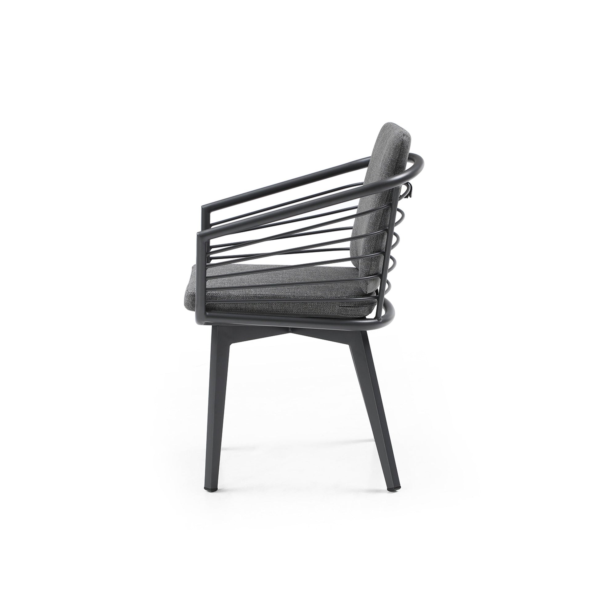 Whiteline Modern Living Kassey Outdoor Dining Amrchair