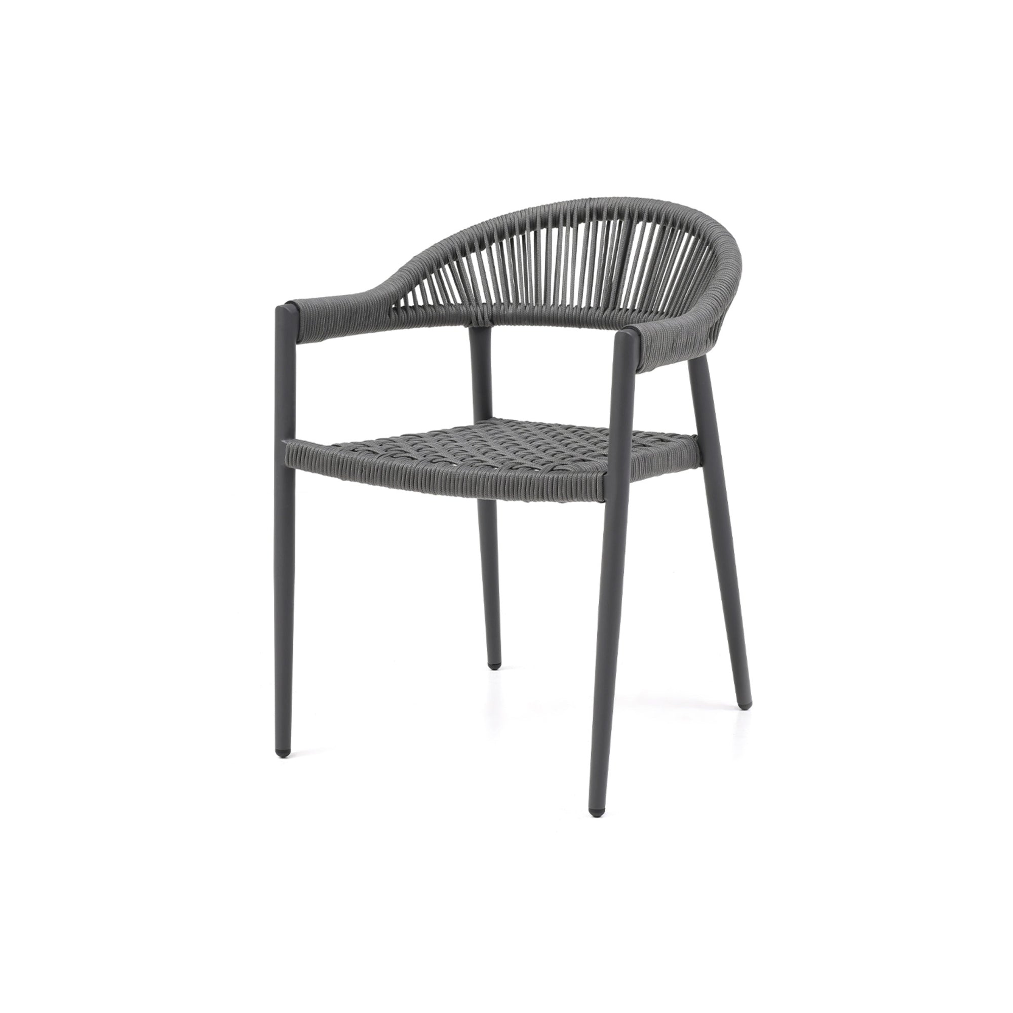 Whiteline Modern Living Leyla Outdoor Dining Armchair